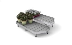 Danish Flower Trolley ,Danimarka çiçek arabası