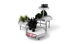 Danish Flower Trolley ,Danimarka çiçek arabası