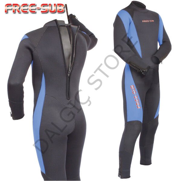 FREE-SUB 4 Mevsim Scuba Elbisesi 5mm