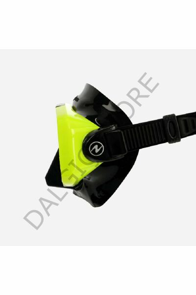AQUALUNG Look Siyah-Sarı Silikon Dalış Maskesi