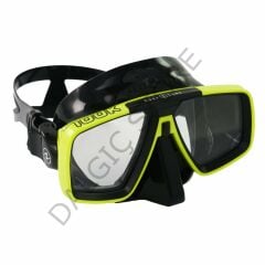 AQUALUNG Look Siyah-Sarı Silikon Dalış Maskesi