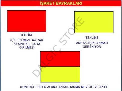 Cankurtaran Bayrağı 3'lü Set