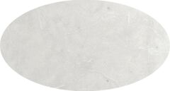 Oval Masa Beyaz - 100 x 160