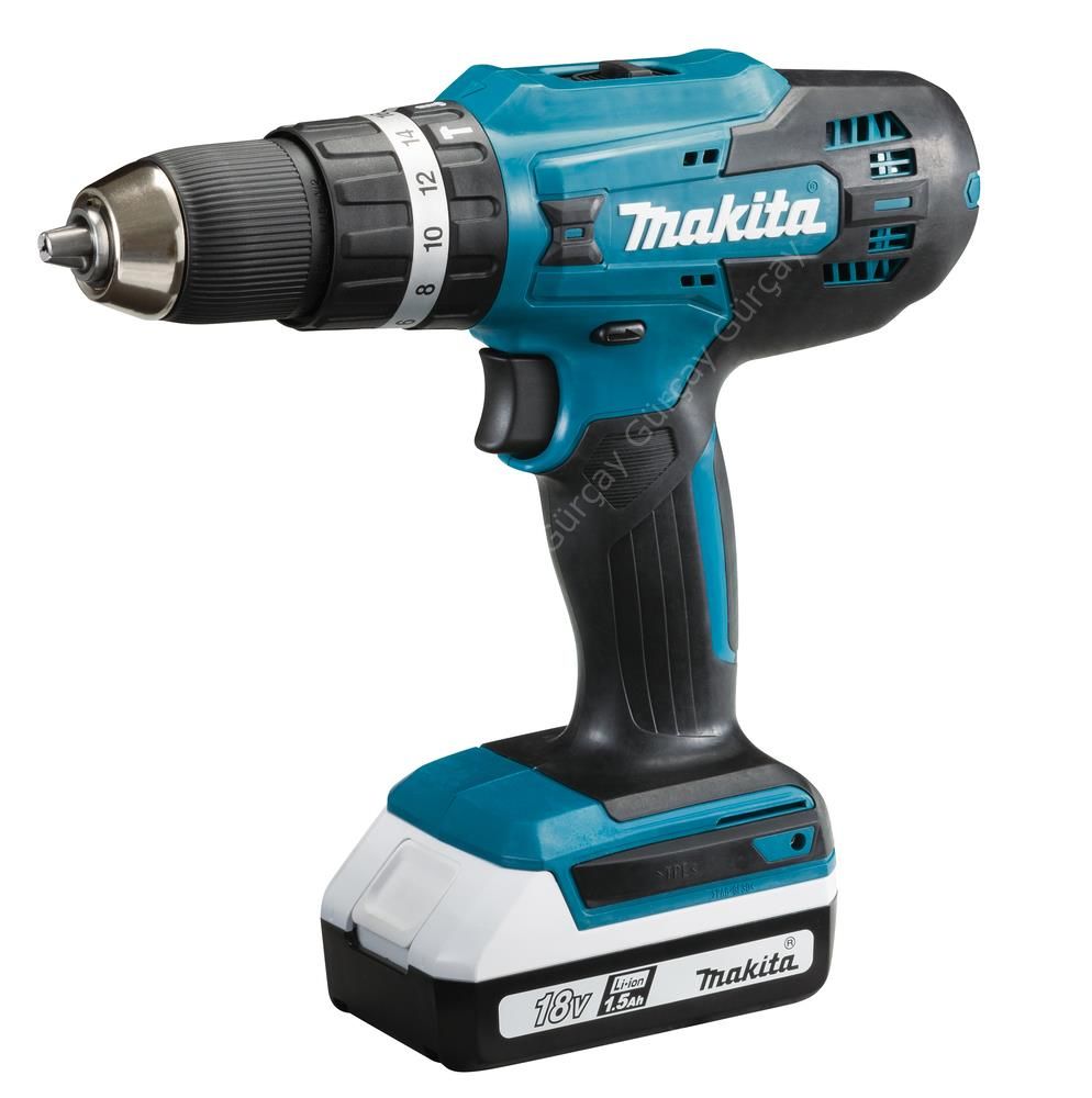 Makita HP488D002 Akülü Darbeli Matkap Vidalama 18V/1.5Ah