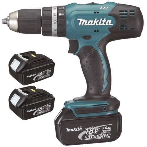 Makita DHP453SFE3 3 Akülü Darbeli Matkap Vidalama 18V/3.Ah