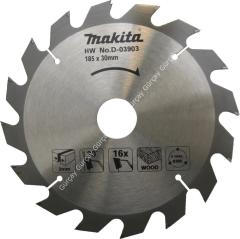 Makita D-03903 Ahşap Daire Testere 185mm 16 Diş