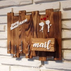 Anahtarlık Masif Ahşap Aksesuar