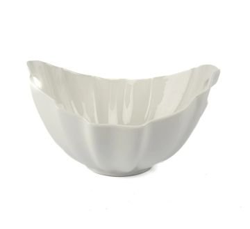 Beyaz Porselen Kase 28x23x15cm