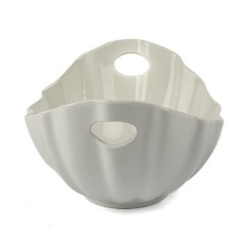Beyaz Porselen Kase 34x25x18cm