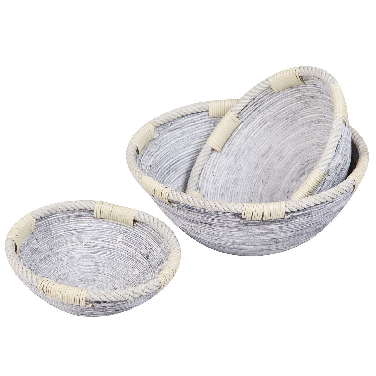 Bambu Oval Derin Gri Meyvelik