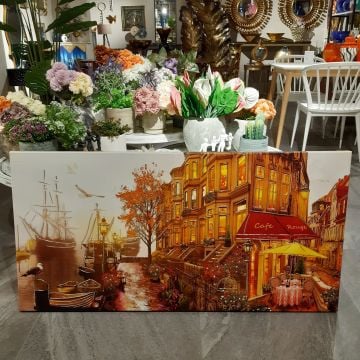 60cmx120cm Çerçevesiz Kanvas Tablo