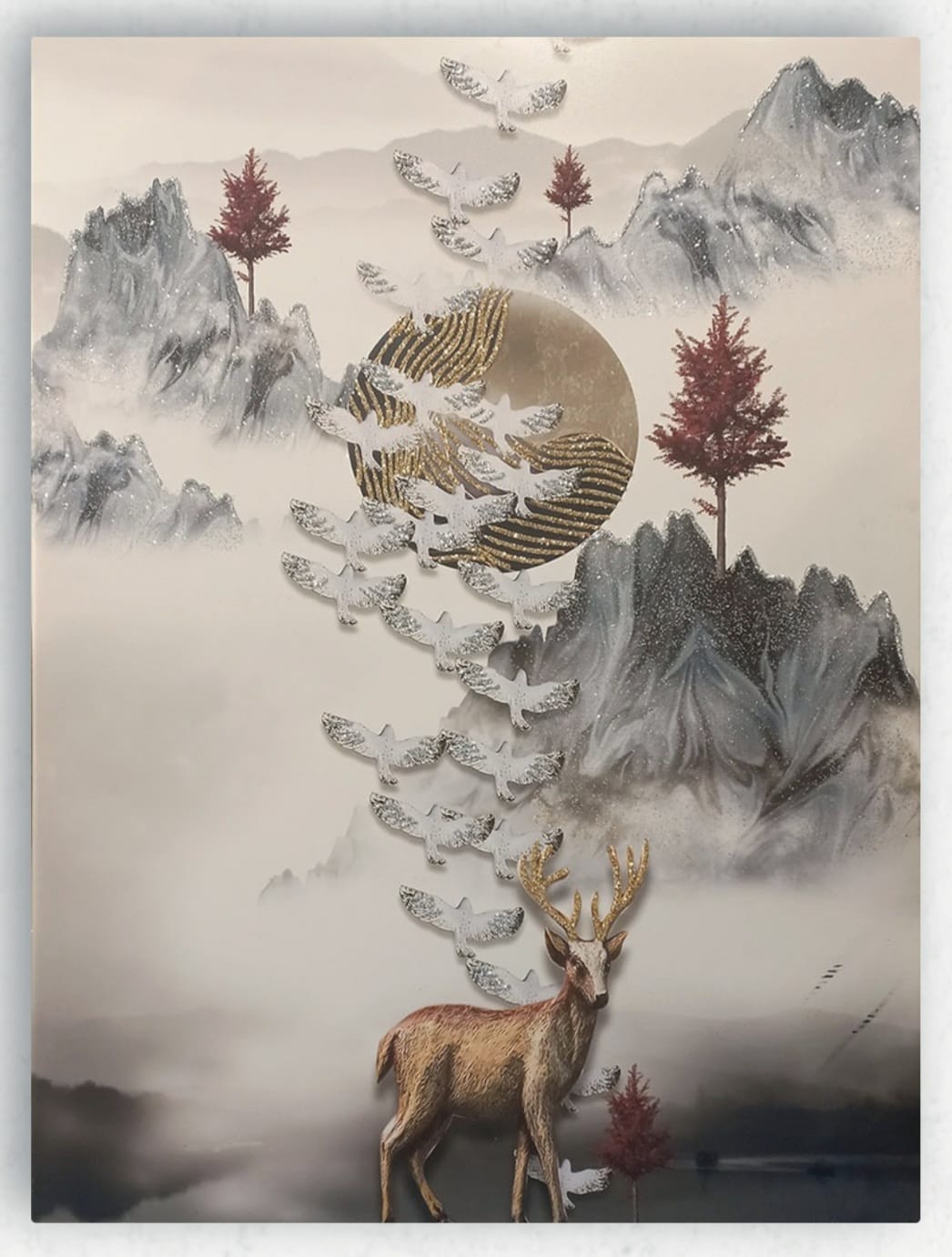 75cmX100cm Çerçevesiz Tablo