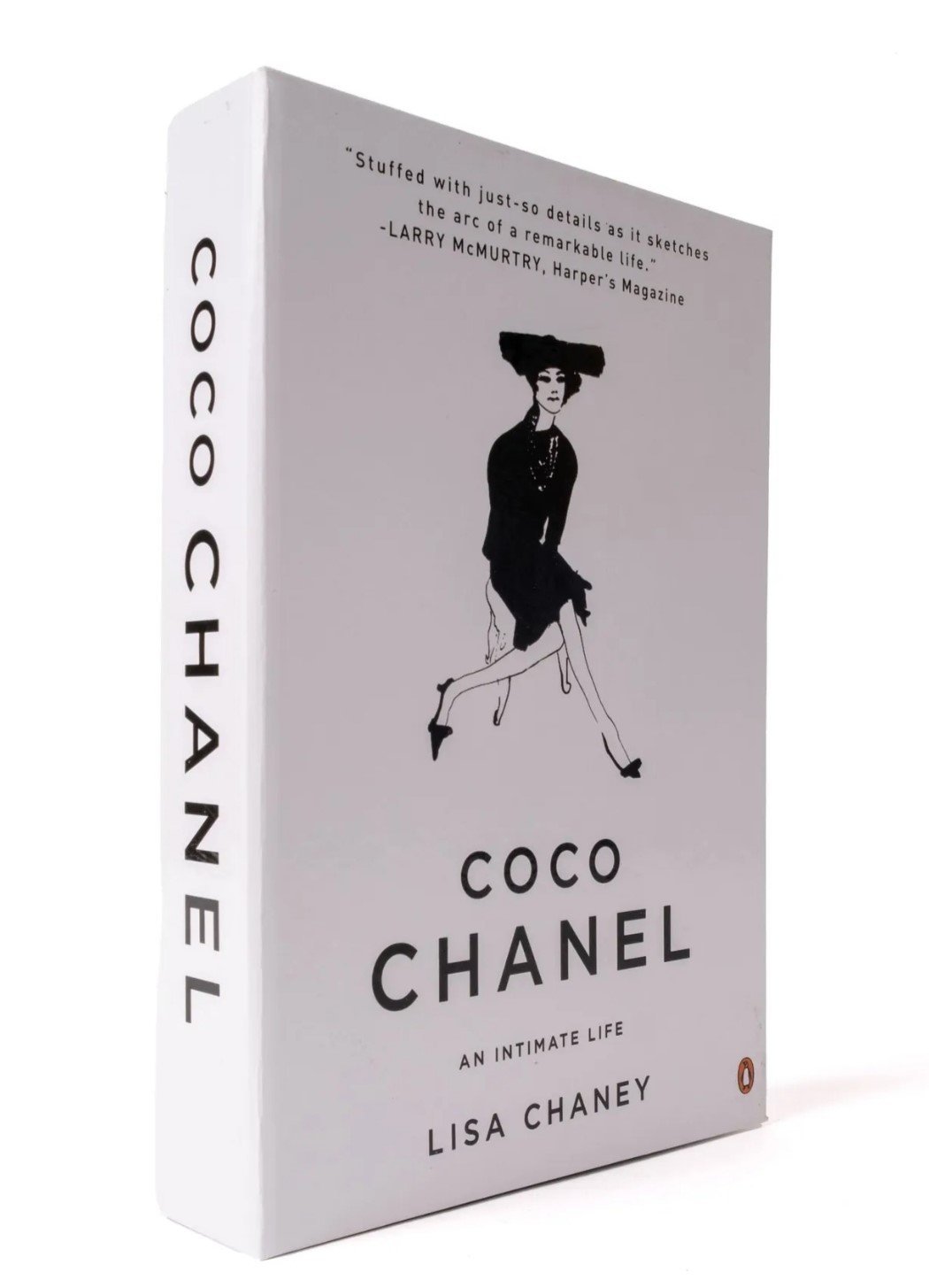 Coco Chanel Açılır Dekoratif Kitap Kutusu