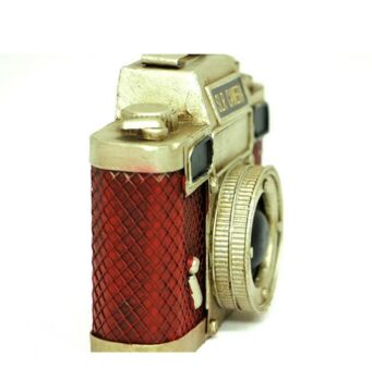Metal Dekoratif Fotoğraf Makinesi Obje