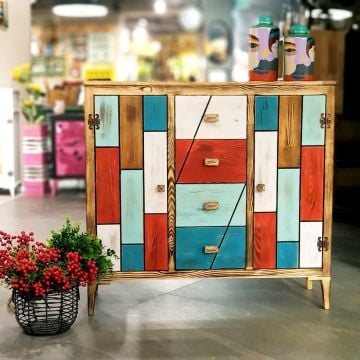 Vintage Pastel Dresuar&Konsol