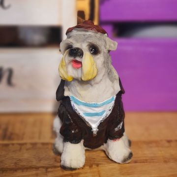 Dekoratif Köpek Biblo 11cm Model-2