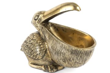Antik Gold Kuş Dekor