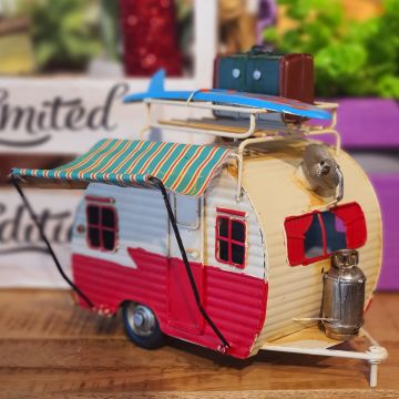 Dekoratif Metal Karavan Tenteli