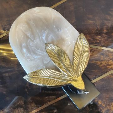Gold Sedefli Aplik Tekli