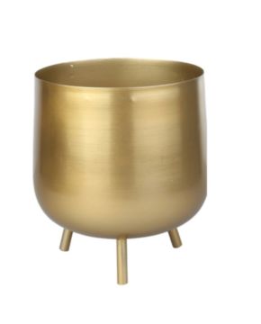 Gold Metal Çiçeklik 24cm