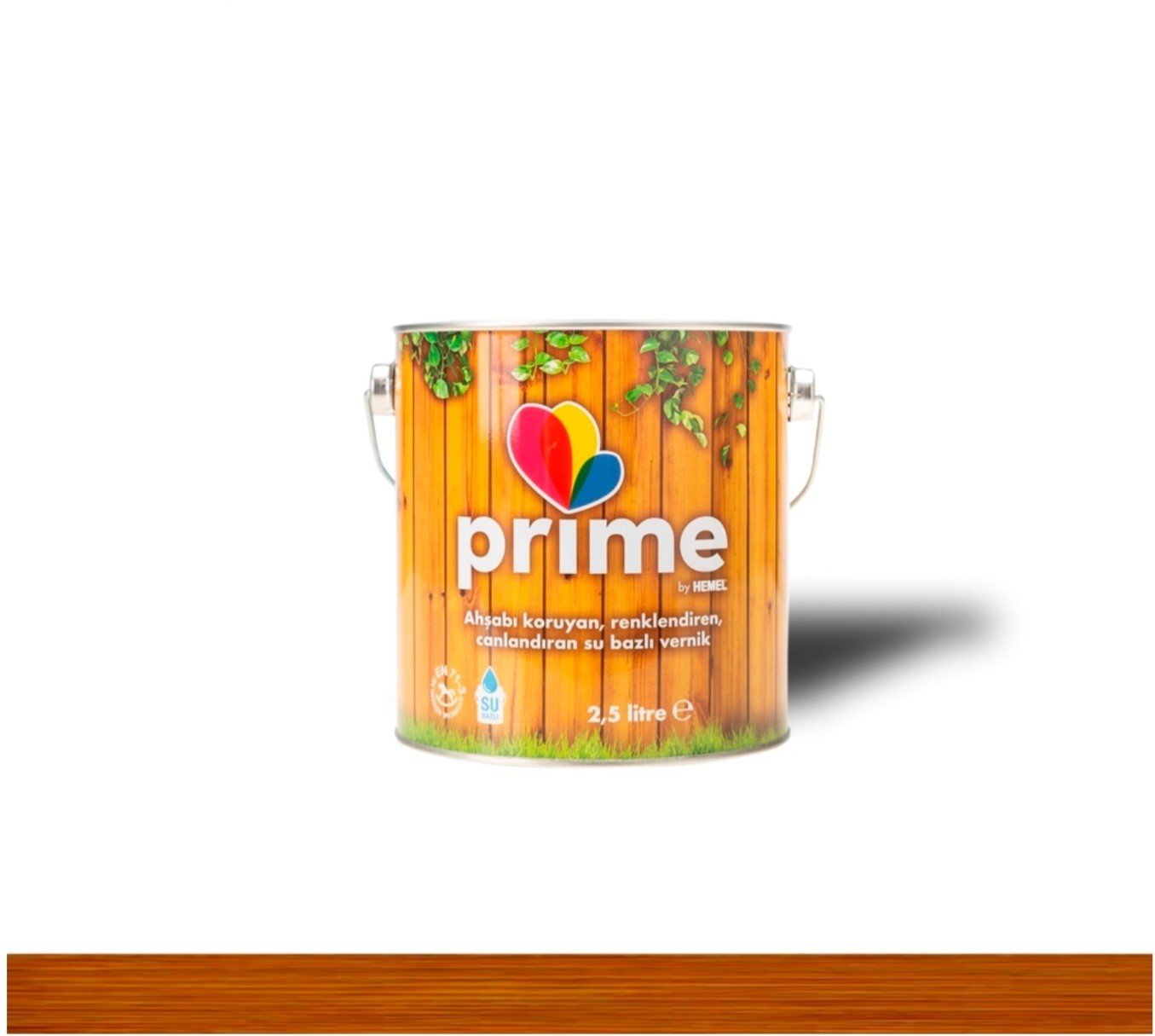 Prime Su Bazlı Ahşap Vernik 2,5 Lt-Burma