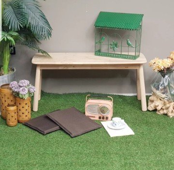 Seven Ahşap Bench Naturel