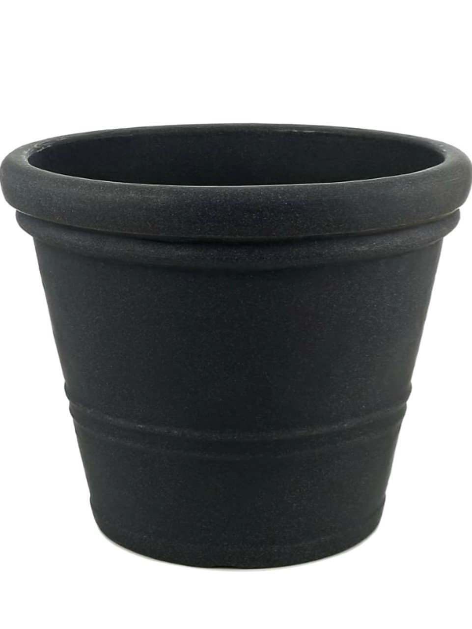 Flowerpot Antrasit Düz Saksı 45cm