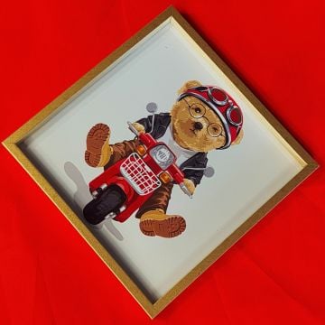 Bear Asorti Tepsi 30cmx30cm Model-2
