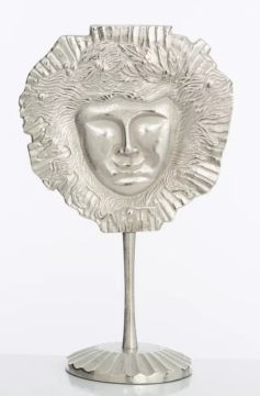 Metal Mask Dekoratif Obje