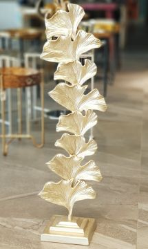 Gold Yapraklı Obje 99cm