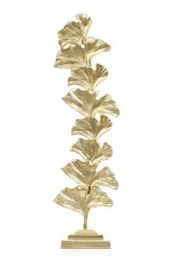 Gold Yapraklı Obje 99cm