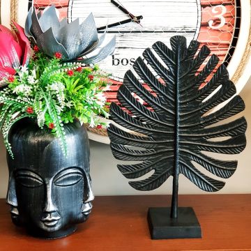 Black Ağaç Dekoratif Obje 43cm