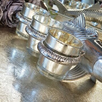 Balık Dilek Mumluk Silver