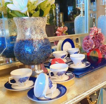 Lapis 6lı Kahve Fincanı Seti 90cc