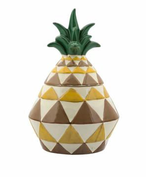 Seramik Kapaklı Ananas Kavanoz