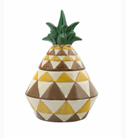 Seramik Kapaklı Ananas Kavanoz