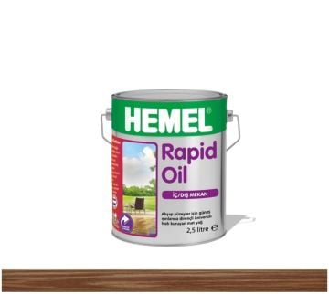 Hemel Rapid Oil 2,5Lt-Teak Hızlı Kuruyan Yağ