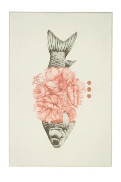 Modern Balık Tablo 40*60cm
