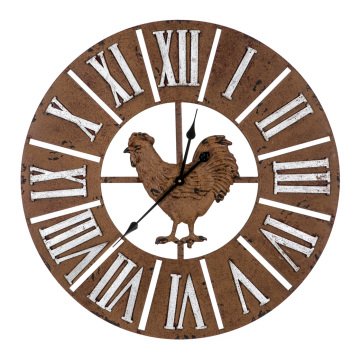 Farm Metal Duvar Saati