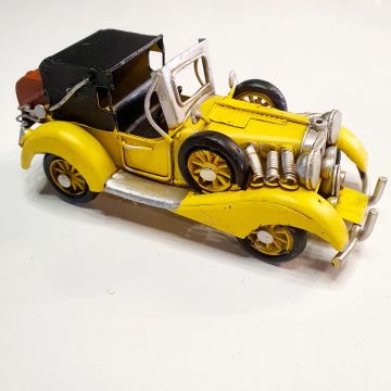 Klasik Araba Sarı Mini Boy