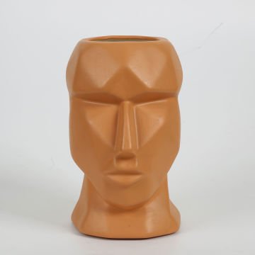 Heykel Model Seramik Vazo 22cm