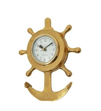 Gemici Gold Duvar Saati 29cm