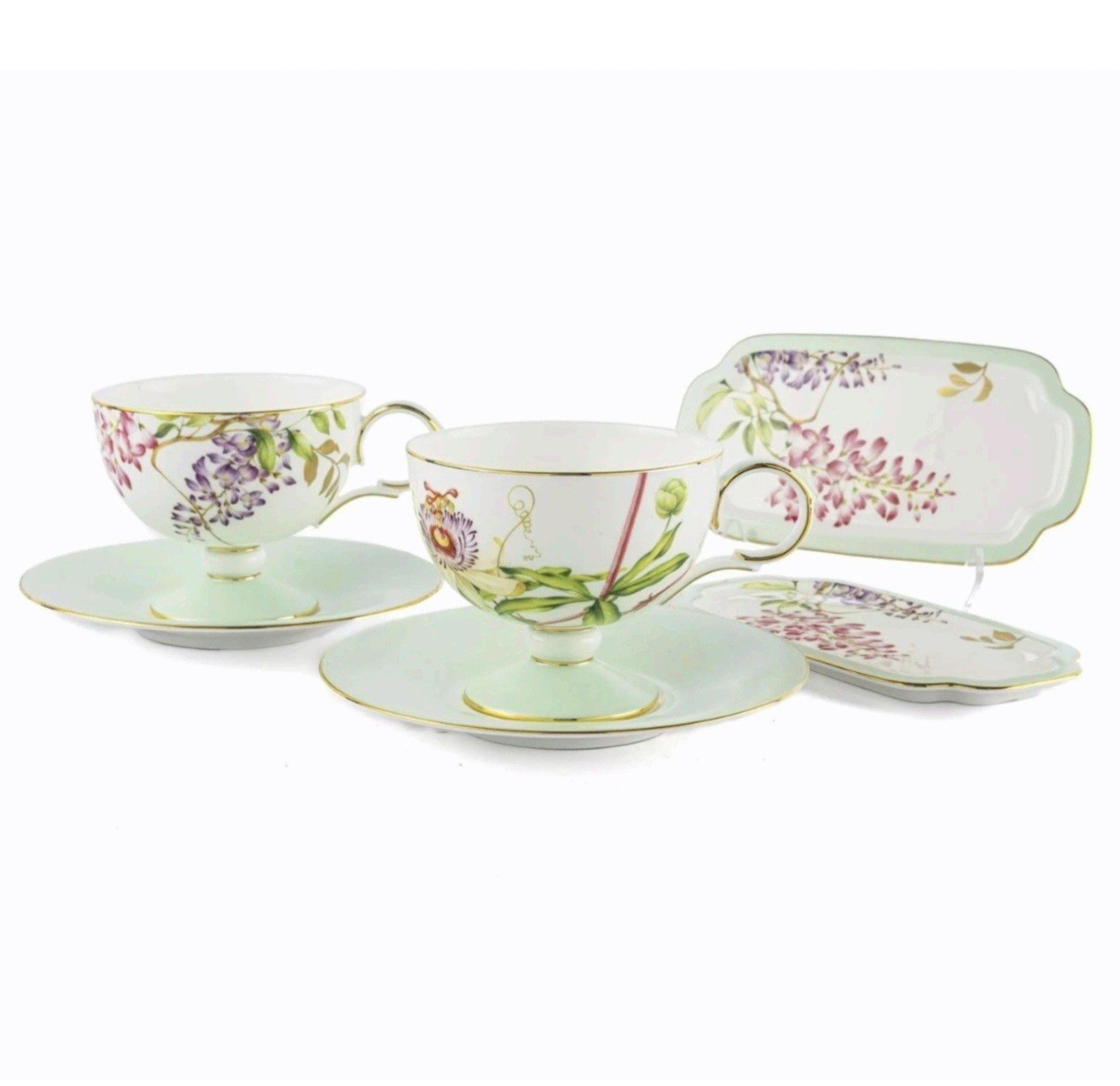 Happily 6 Parça 2li Çay Fincanı Seti 220cc