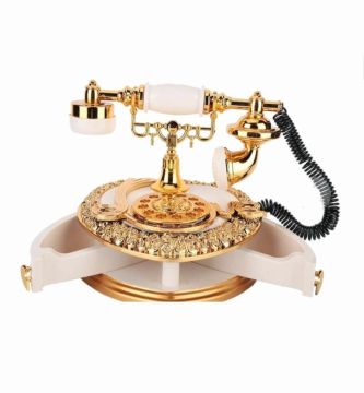 Telefon Modeli Takı ve Müzik Kutusu Beyaz