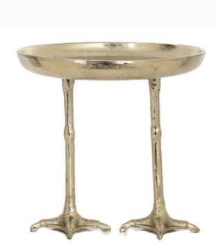 Flamingo Model Ayaklı Gold Sunumluk