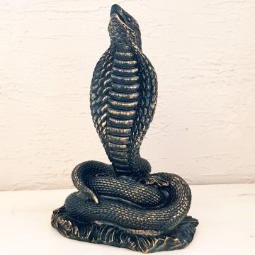 Bronz Yılan Dekoratif Obje