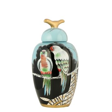 Polly Seramik Turkuaz Vazo 38 cm