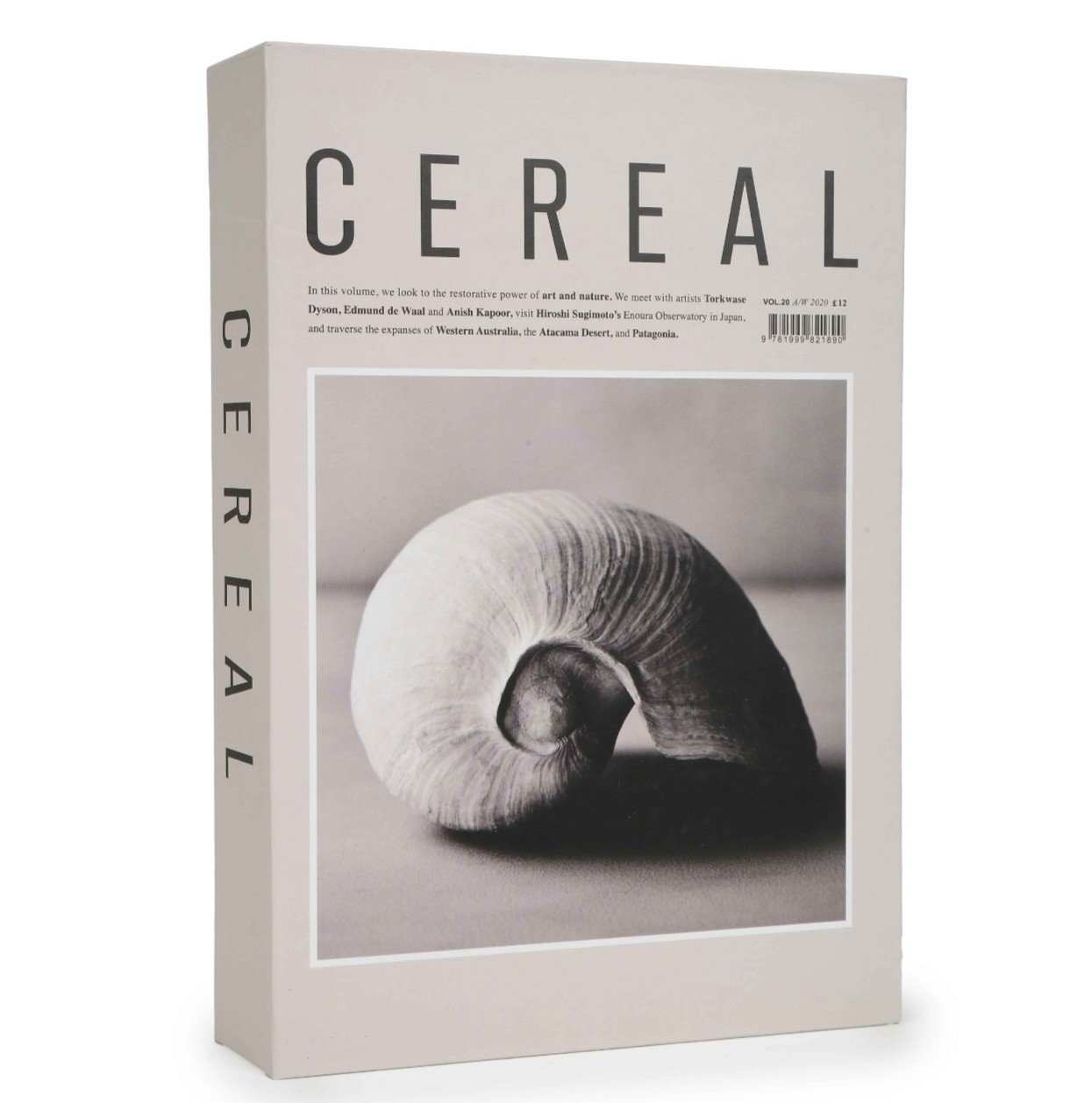 Cereal Açılır Dekoratif Kitap Kutusu