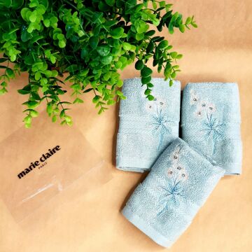 Marie Claire Paris Micro Petra 3'Lü El Havlusu Yeşil