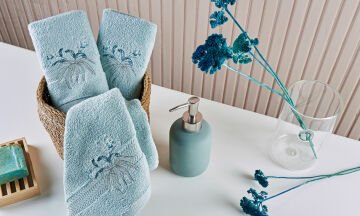 Marie Claire Paris Micro Orchide 3'Lü El Havlusu Yeşil